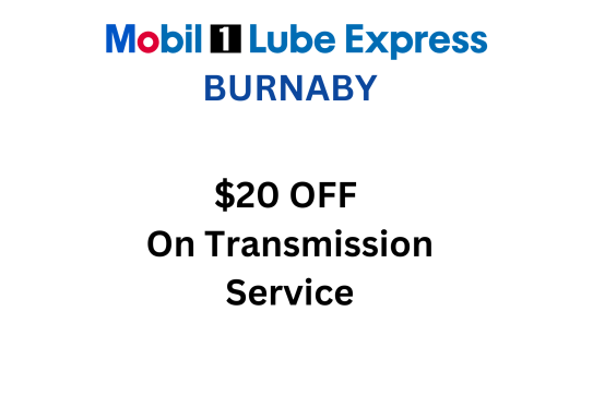 Exclusive coupon for vehicle inspection at Mobil 1 Lube Express Burnaby